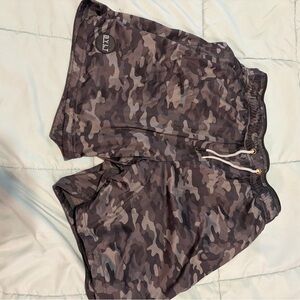 BYLT 3-pack - 2 camo shorts with liner, 1 black jogger